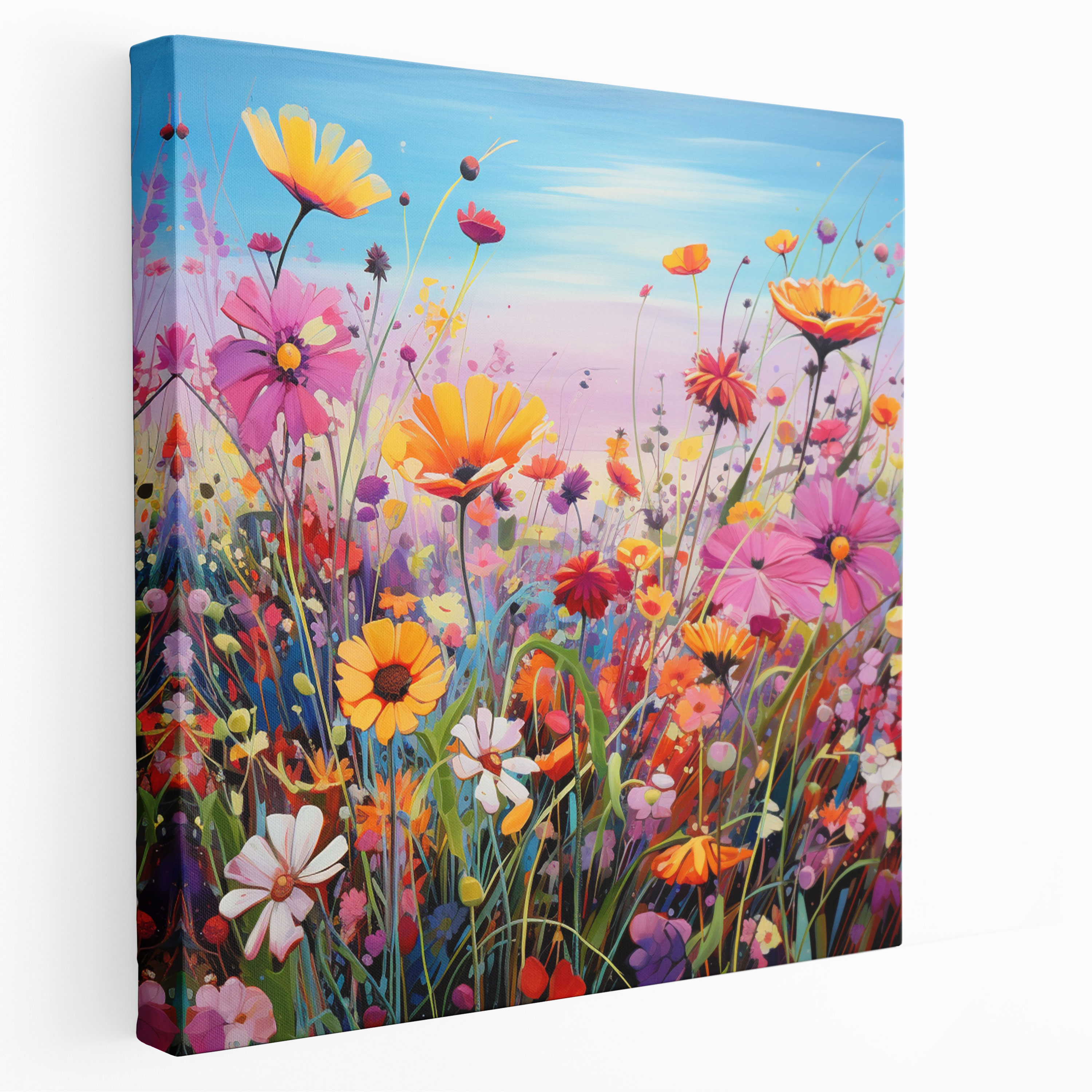 Wildflower Canvas Print - Contemporary Wall Art - Wildflower, Home Decoration, Wildflower, Contemporary