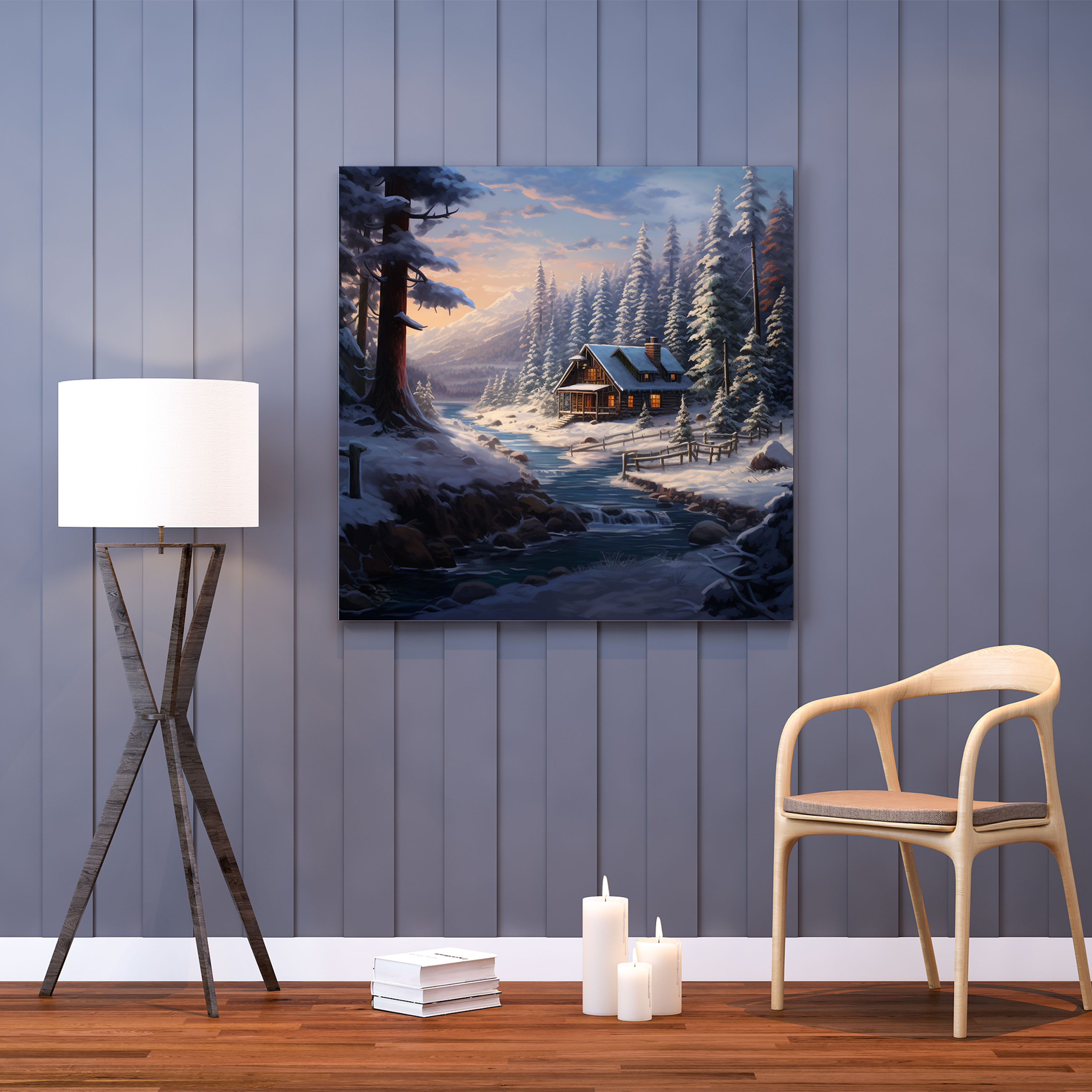 Winter Wonderland Canvas Print - Winter, Canvas Print, Snowy Landscape, Winter