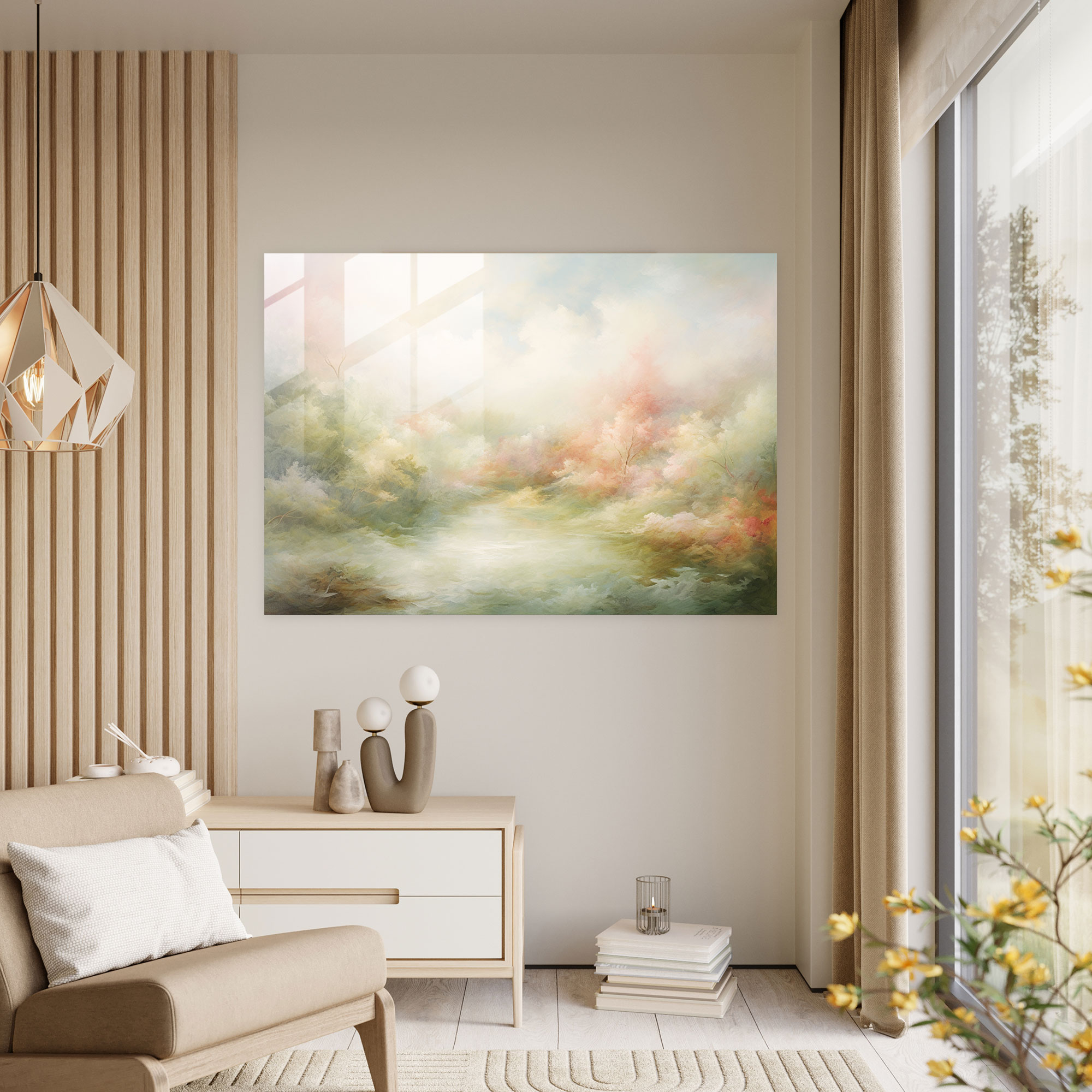 Dünya Haritası 2 Modern Sanat - Duvar Dekorasyonu
