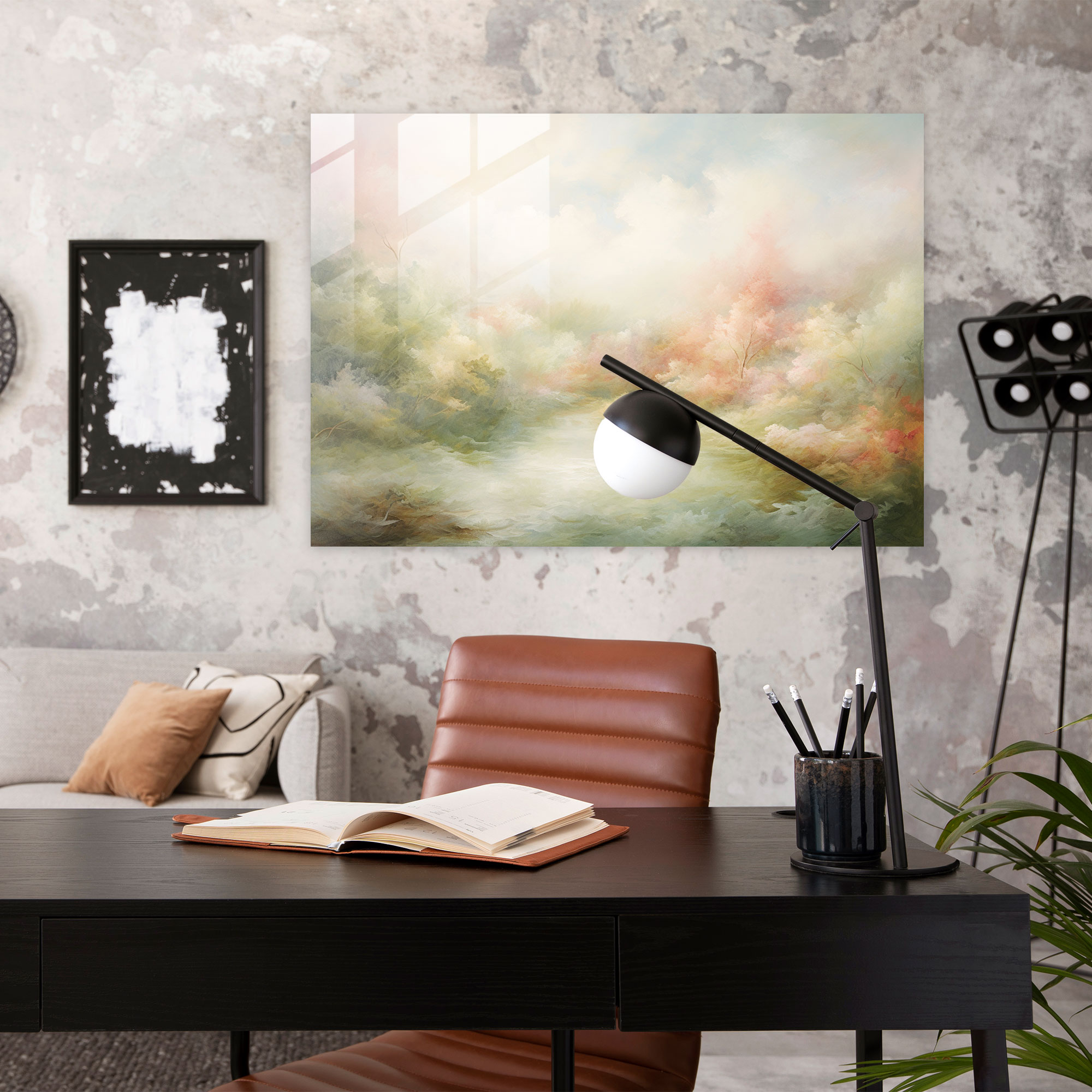 Dünya Haritası 2 Modern Sanat - Duvar Dekorasyonu