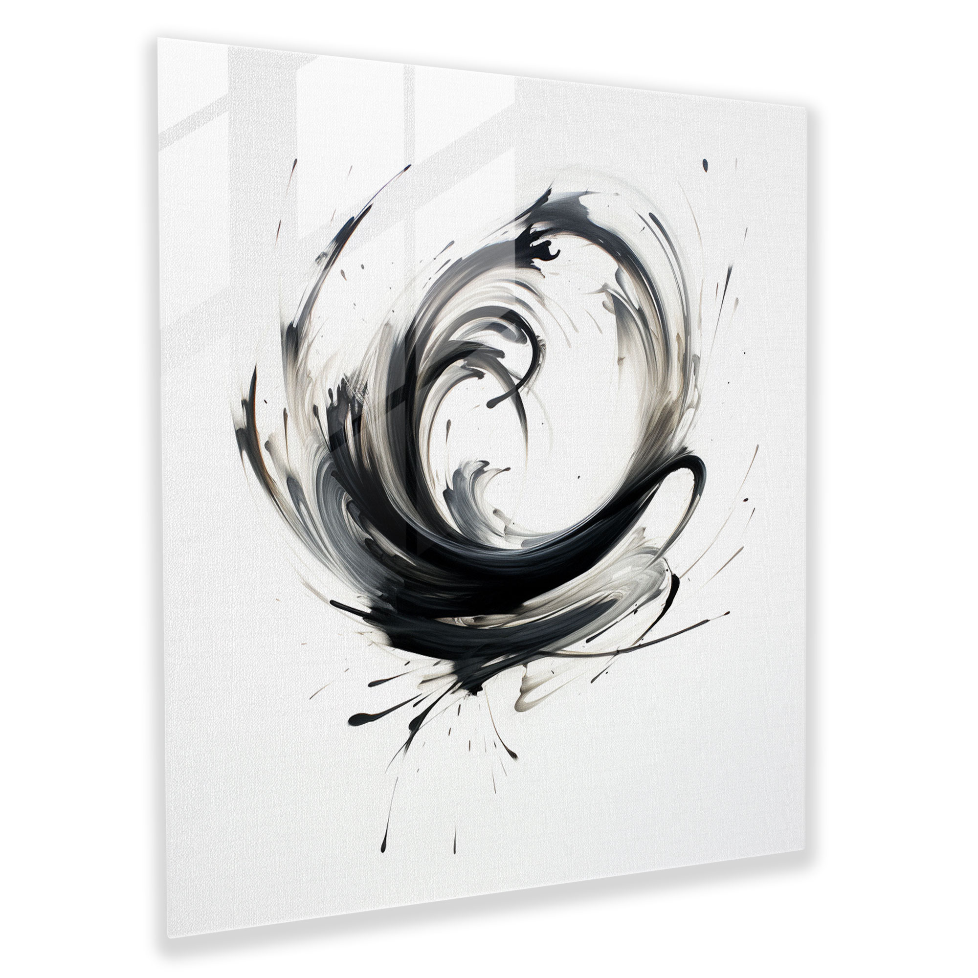 Zen Harmony Glass Print - Zen, Glass Art, Home Decoration, Zen Harmony Glass Print