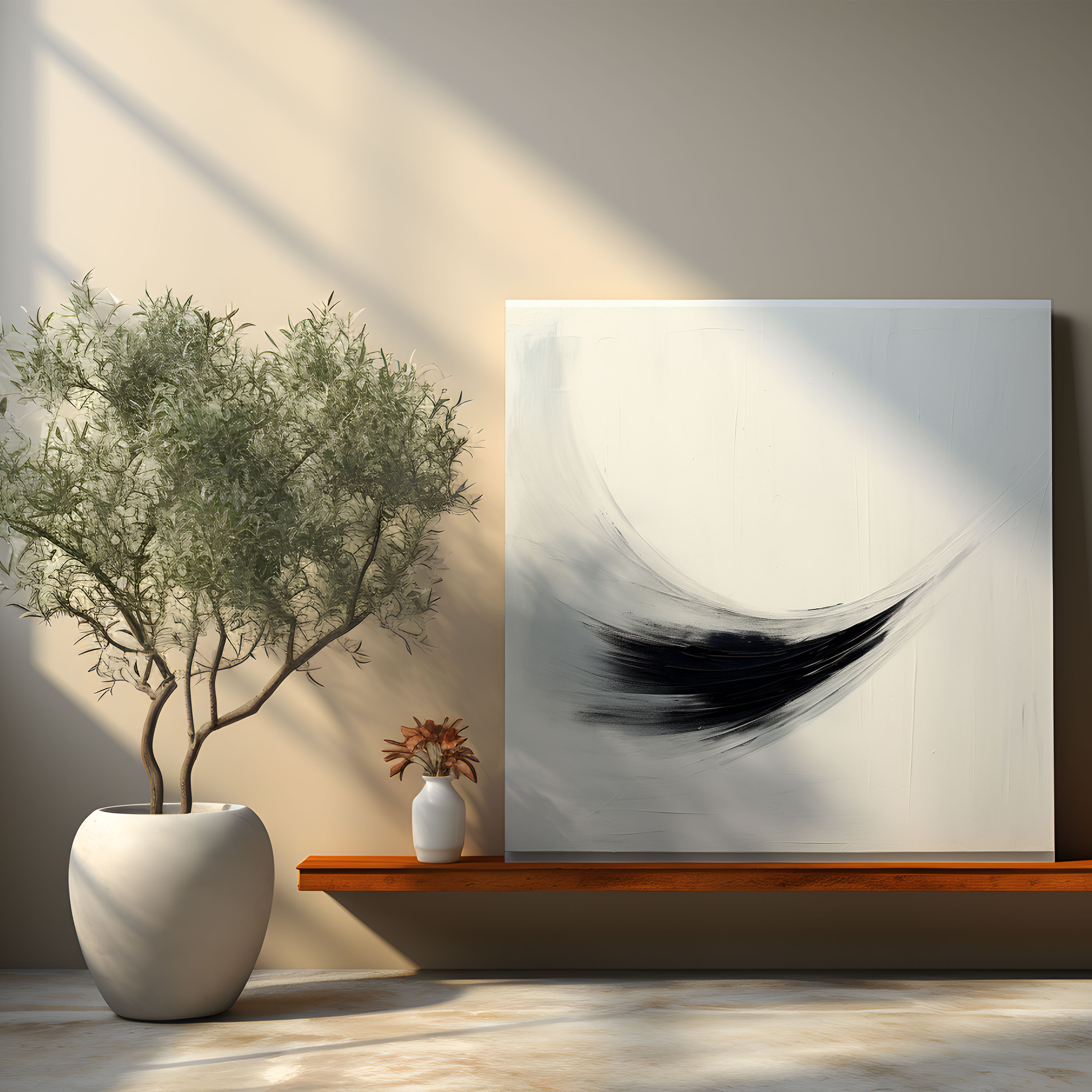 Zen Kanvas Tablo - Duvar Dekorasyonu Zen Kanvas Duvar Sanatı