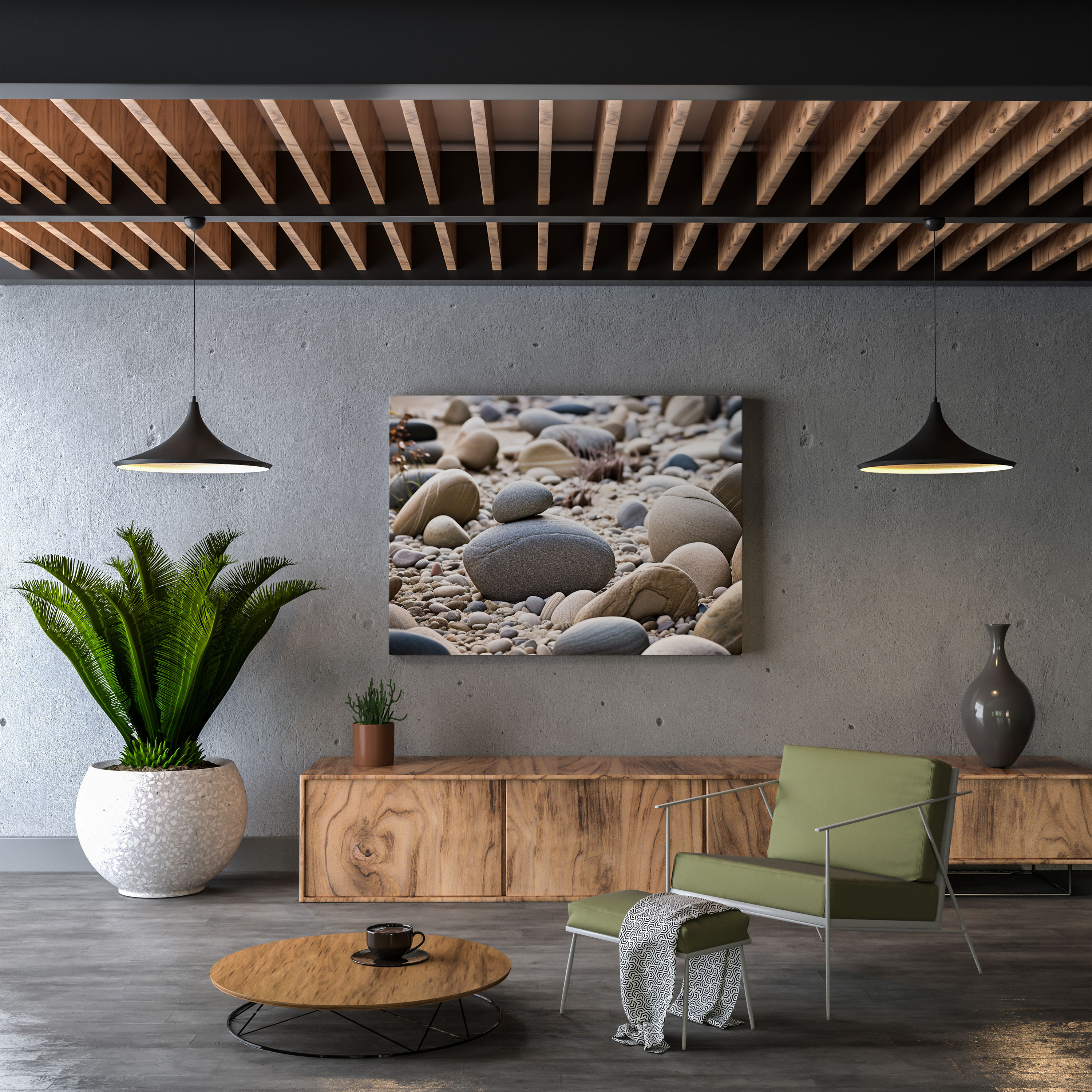 Zen Wall Art - Zen, Rock Garden, Calm, Zen