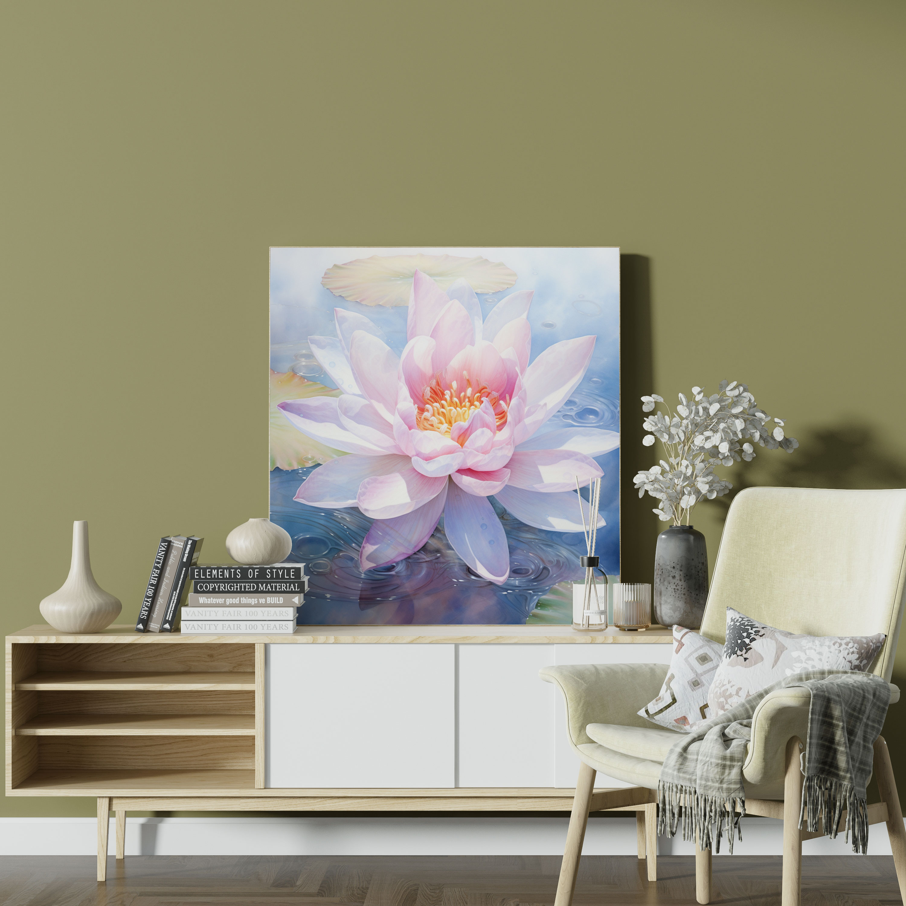 Zen Wall Decoration - Zen, Serene, Canvas Print, Canvas Wall Art