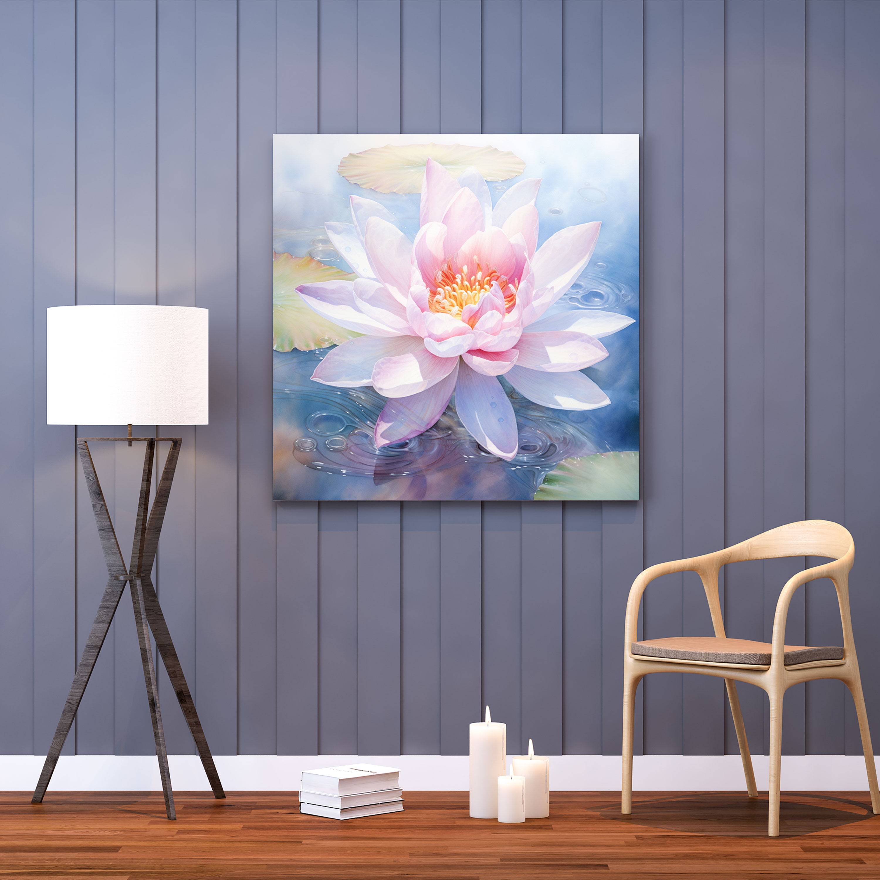 Zen Wall Decoration - Zen, Serene, Canvas Print, Canvas Wall Art