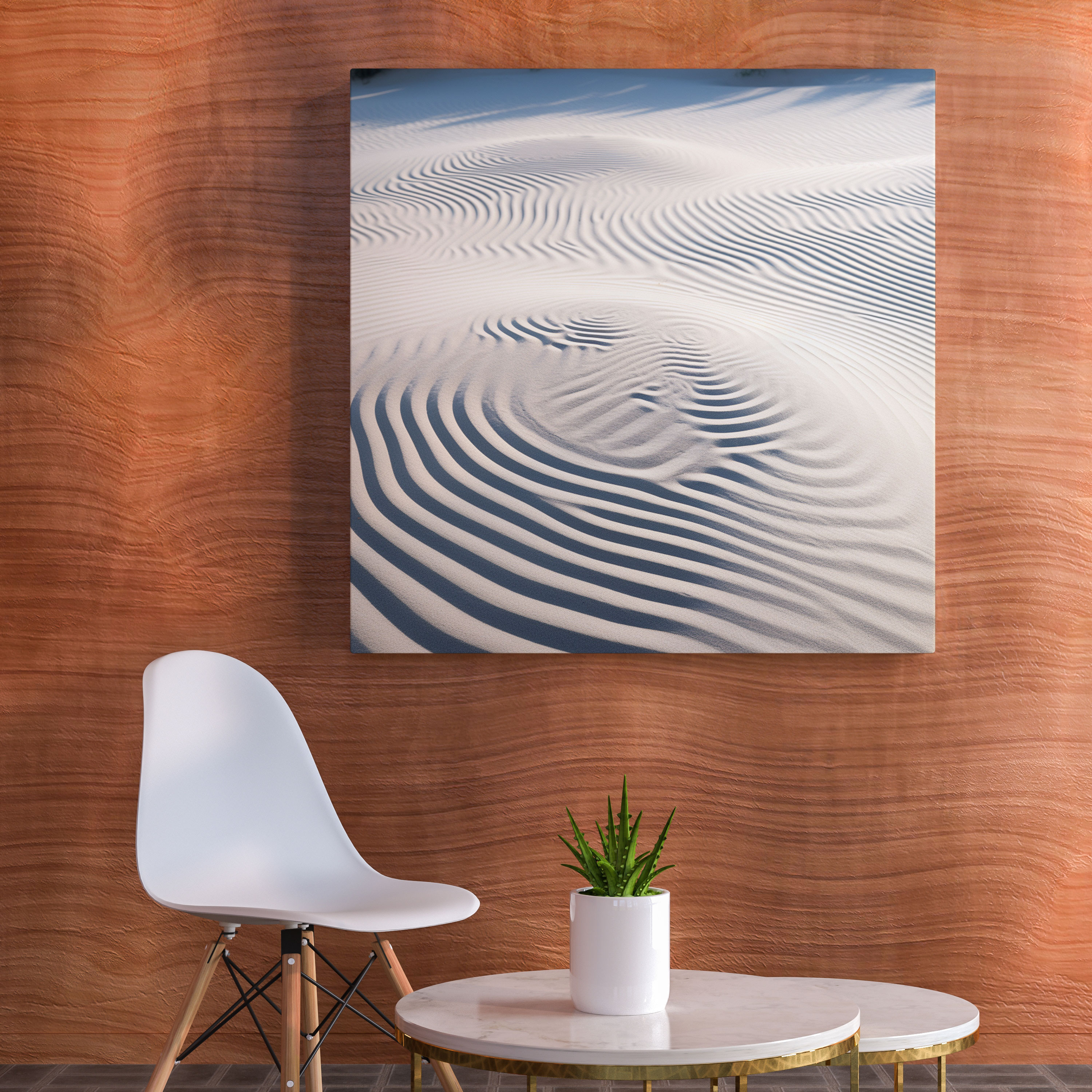 Zen Sand Garden Canvas Print - Zen, Wall Art, Canvas Wall Art, Zen